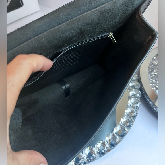 COACH vintage Willis Black Leather Top Handle Crossbody Bag 10.5x10x3.5” - Picture 11 of 16